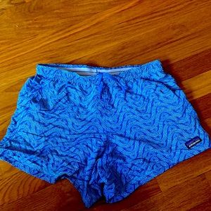 Patagonia blue baggies